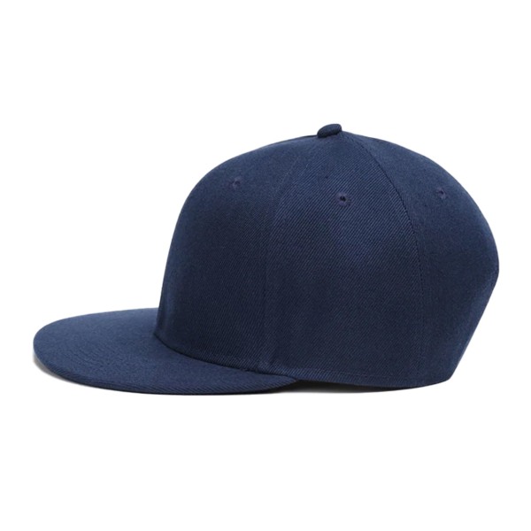 Mörkblå Keps Snapback med Spänne blå one size