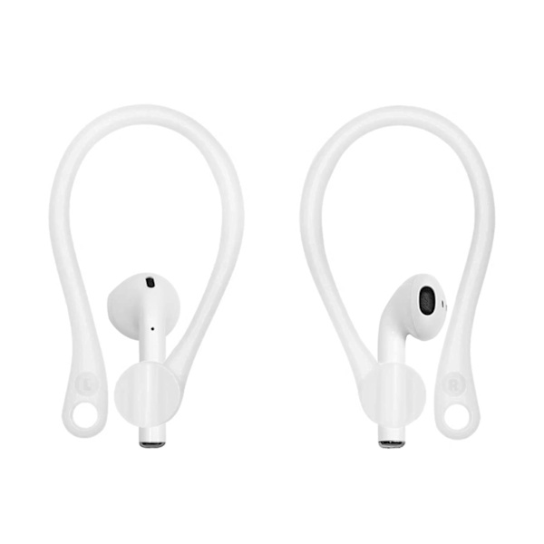 AirPods Krokar Öronkrokar  Silikon Earhooks Transparent transparent