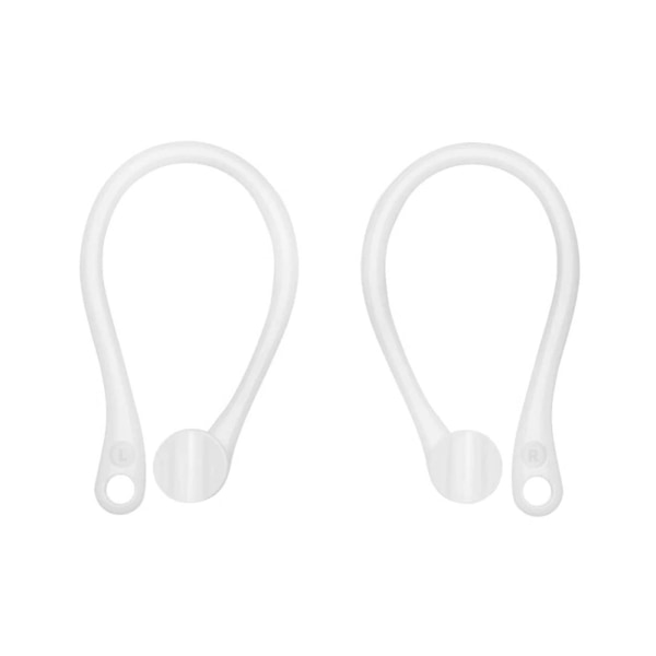 AirPods Krokar Öronkrokar Silikon Earhooks Transparent transparent