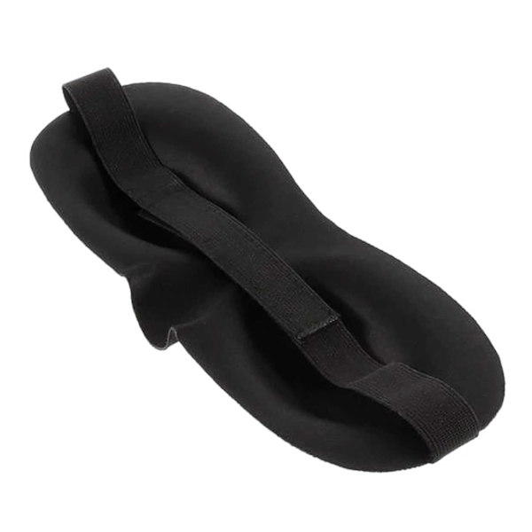 3-pack Sovmask Skön 3D Foam Ögonmask för Flyg Resor svart one size