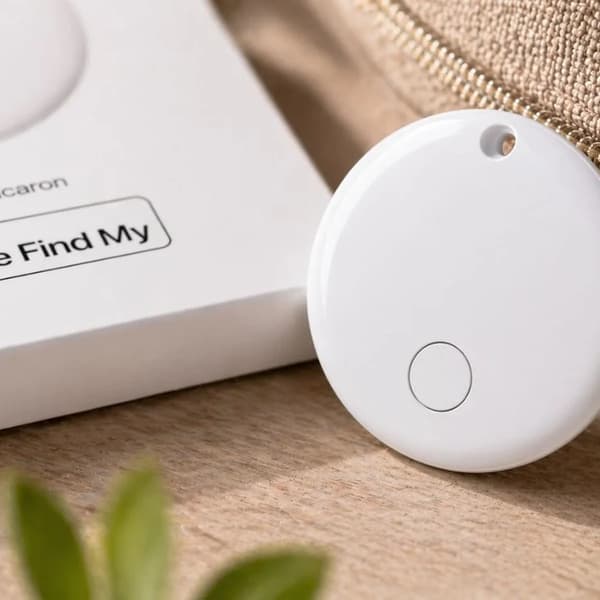 Bluetooth Tracker för Nycklar & Väskor – Smart Spårsändare Kompatibel med iOS Vit