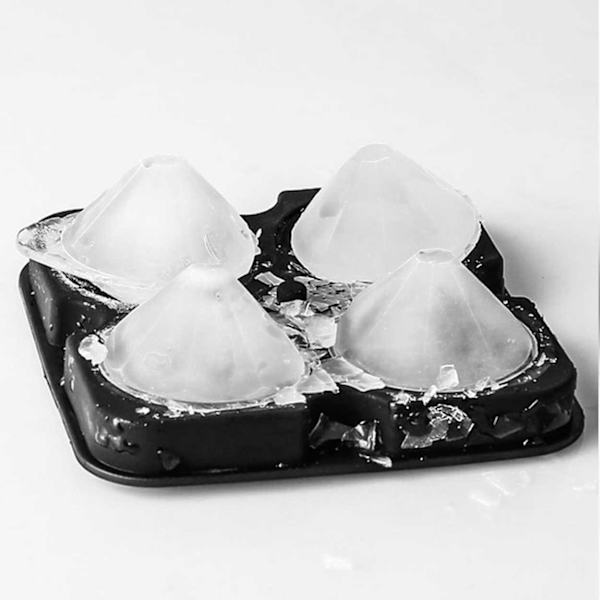 Silikon Isform Diamant Isbitsform svart