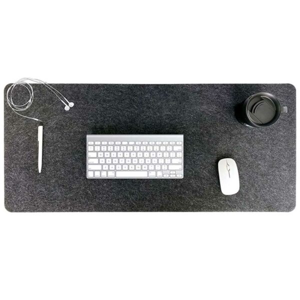 Desktop baggrunde 80x40 cm sort tæppe sort