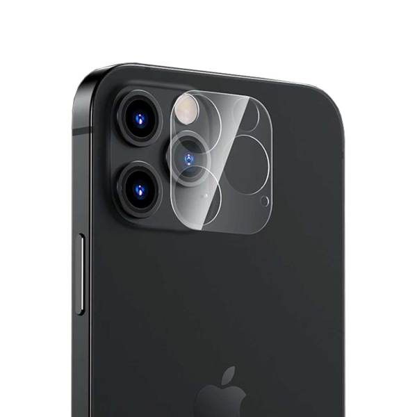 2-Pack iPhone 12 Pro Max Camerer -lisäainesuojaus läpinäkyvä