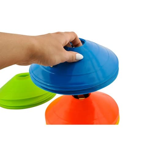 50-Pack Träningskoner flerfärgad