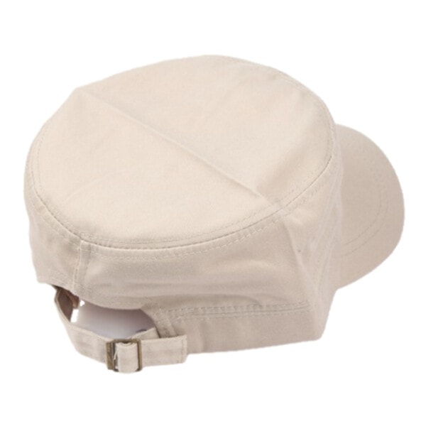 Beige Militarps armyps - Flat Army Cap beige one size