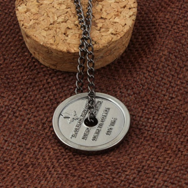 Gym Dumbbell Vægt Halskæde Black Chain Strength Training sort