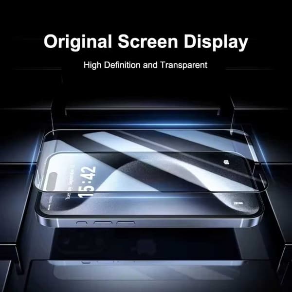 Easy Install iPhone 17 Pro Max Skärmskydd HD Härdat Glas