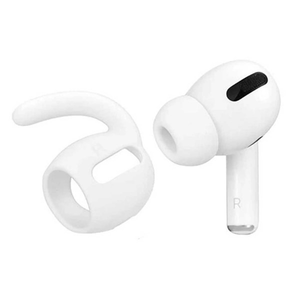 AirPods Pro Ear Hooks - Silikone Earhooks White hvid