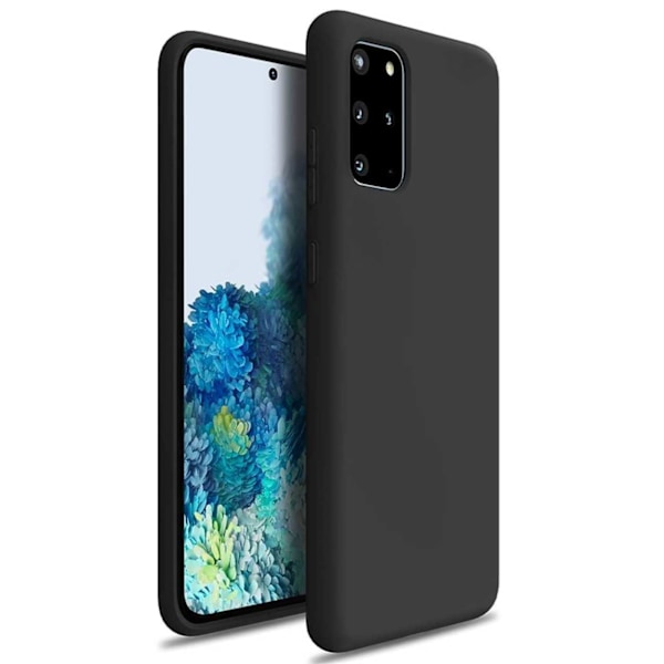 Tynn svart galakse S20 Shell Mobile Shell 1mm TPU svart