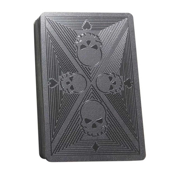 Sort Metallic Playing Card Skulls Poker Cards Heavy Metal sort
