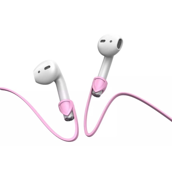 Apple AirPods Halsrem Strap Snöre Hänga Runt Halsen - Rosa rosa