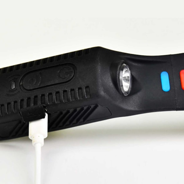 Pannlampa Dubbla LED med Rörelsesensor Löpning Lättvikt 2x COB XPE svart