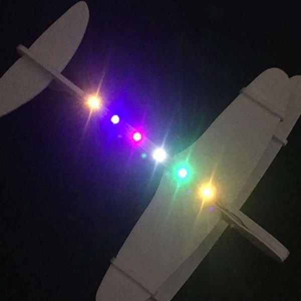 Genopladeligt svævefly med motor | Udendørs leg Kaste fly blå