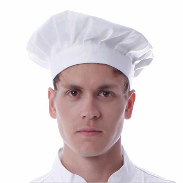 Kockmössa Deluxe Vit One Size Unisex vit