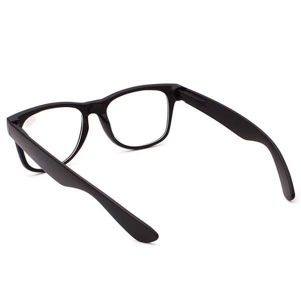 Matt Black Wayfares Lesebriller med styrke 1.0