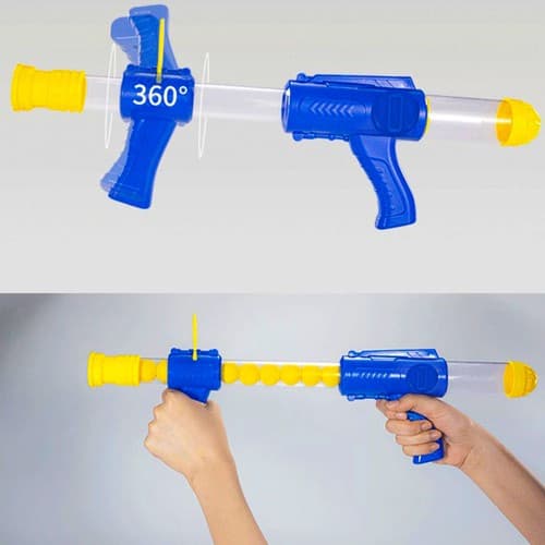 Prickskyttespel för Barn - Hungry Duck Sällskapsspel med 2 Gevär