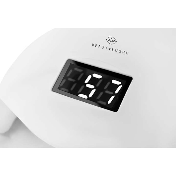 UV Spikerlampe 24 LED 48W hvit