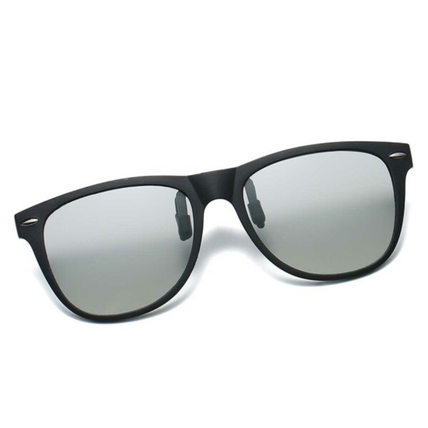 Clip-on Wayfarer solbriller til eksisterende briller grå grå
