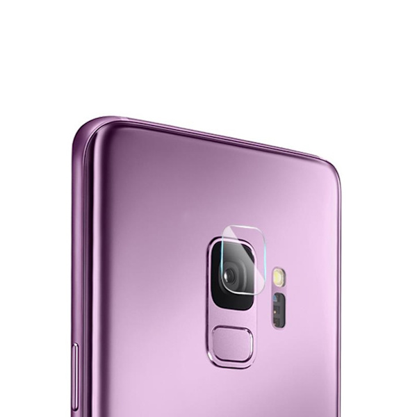 2-Pack Galaxy S9 -suojaus kameransuojaimelle Cameral Line läpinäkyvä