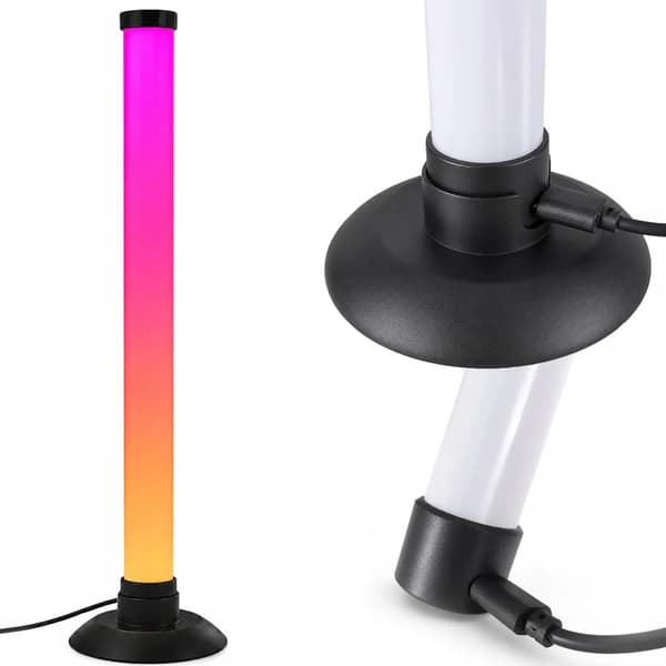 LED Light Bar RGB skrivebordslampe med musikksensor og app