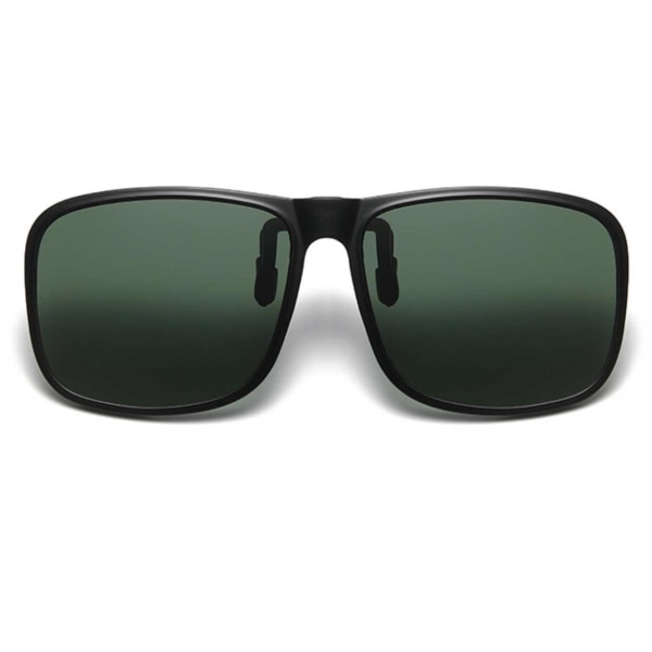 Uppfällbara Solglasögon Clip-On Grön grön
