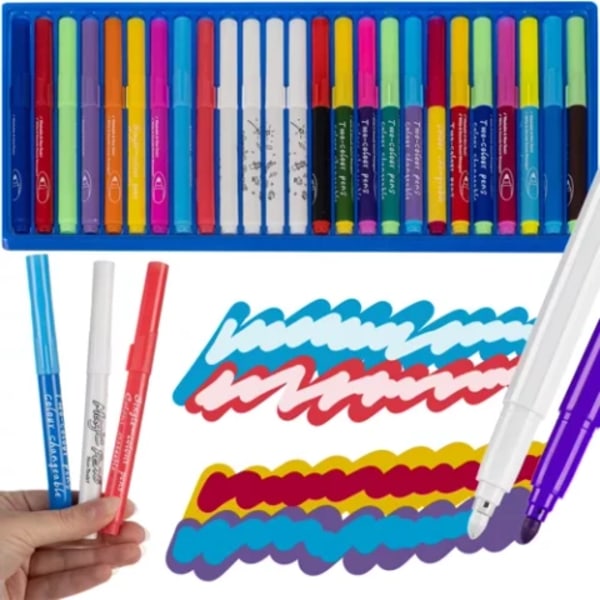 Magic Markers 25 kpl Magic-värikynät