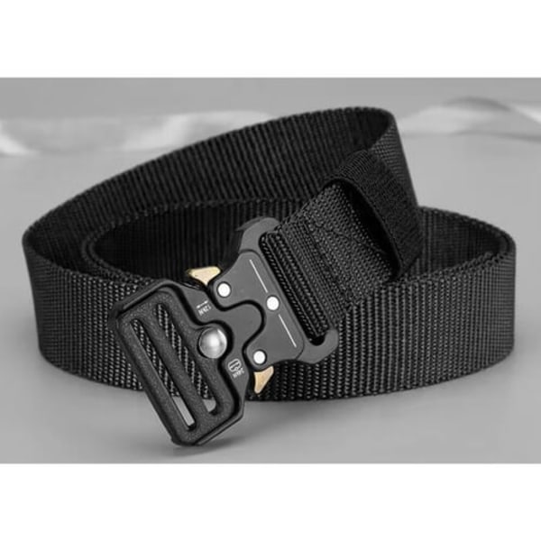 Belteveske med taktisk belte i Army Style Black svart