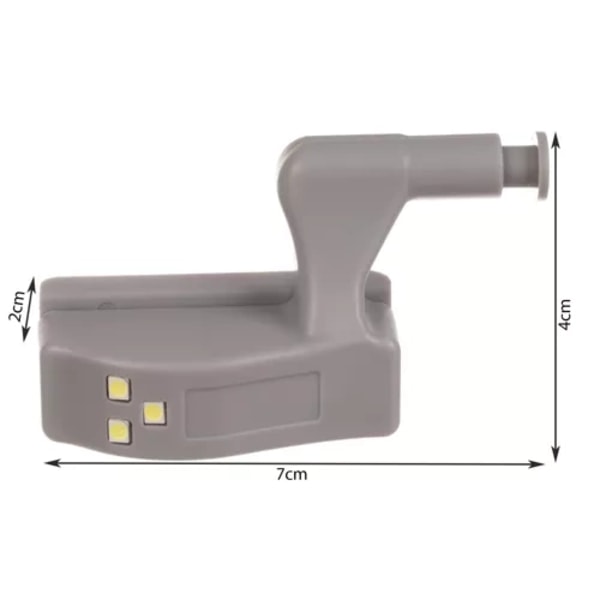 Hengslet skapbelysning | LED-lampe til skap
