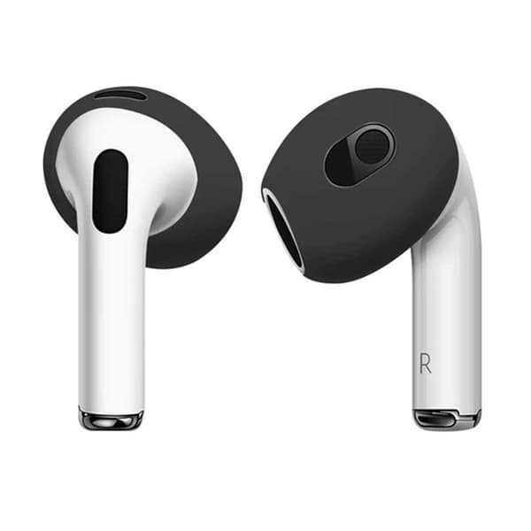 AirPods 3 Anti Slip Hovedtelefoner Switch Silicone Black sort