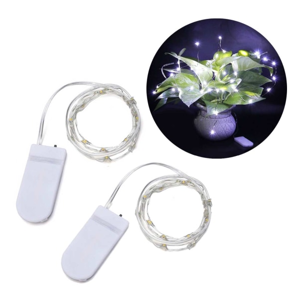 2-pack Mysig Ljusslinga Mini LED Lampa - Flerfärgad flerfärgad 2acf |  Flerfärgad | Fyndiq