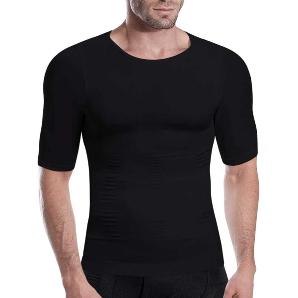Hållningströja för Bättre Hållning Posture T-shirt L Svart svart