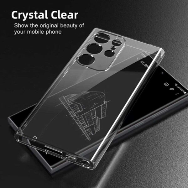 Galaxy S23 Ultra Transparent Shell tyndt gennemsigtig gennemsigtig