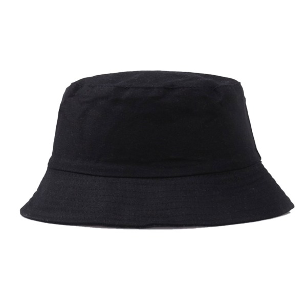 Svart Fiskehatt Bucket Hat Mössa Hatt svart one size