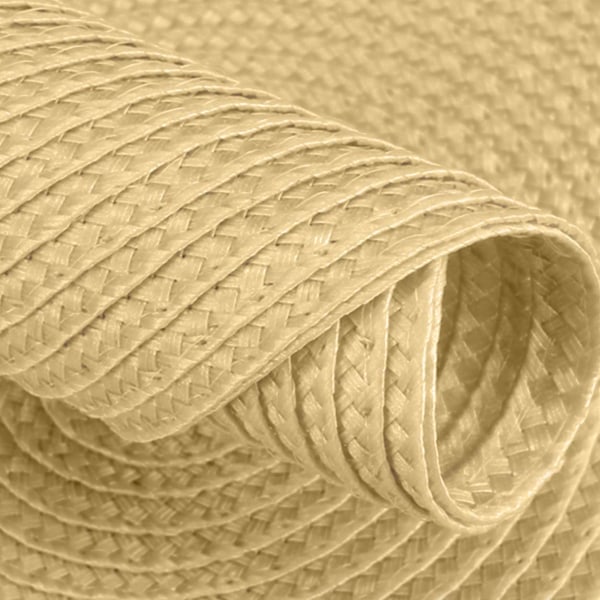 4-Pack Flätade Runda Bordstabletter Guld 38cm guld
