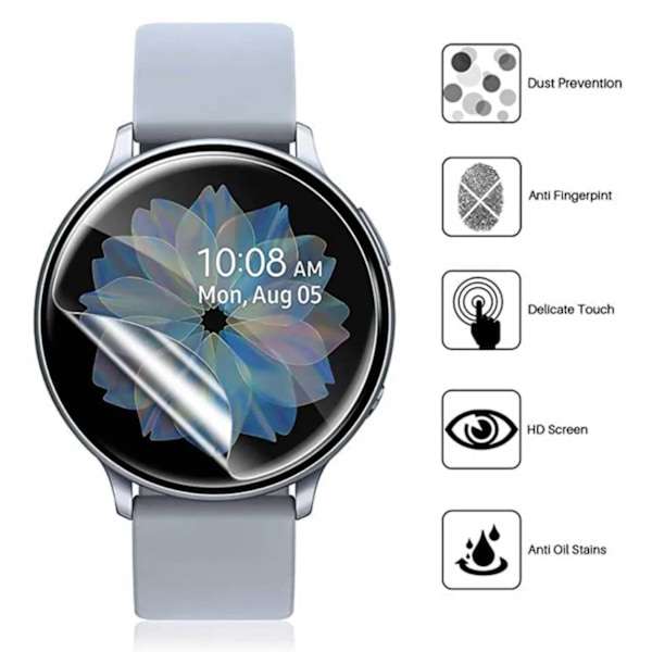 Samsung Galaxy Watch 4 44mm skærmbeskytter gennemsigtig