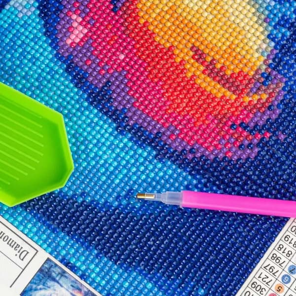 Diamantmålning 5D 30x40 cm – Räv – Komplett Diamond Painting Kit