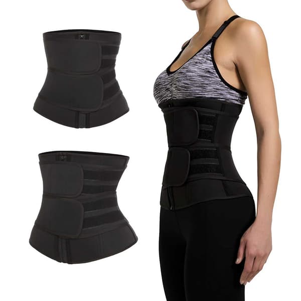 Waist Shaper Träningskorsett - Ab-Shaper Midjebälte Sauna Effect M