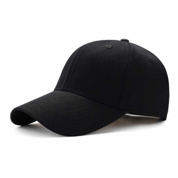 Black Cap Sport Strapback Velcro musta one size