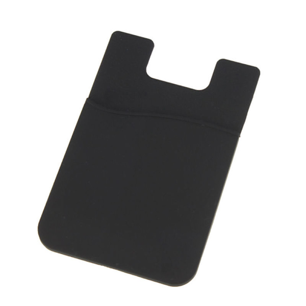 Universal Card Holder til mobiltelefon sort (selvklæbende) sort