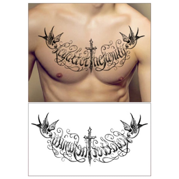 Väärennetty tatuointi tissit väärennetty tatuointi väliaikaiset hierot musta