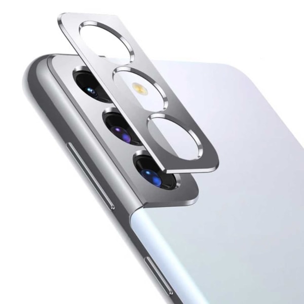 Galaxy S21 Lens Cover Beskyttelse til Kamera Kamera Lens Sølv sølv