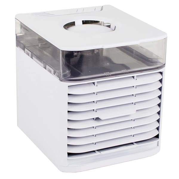 Portabel Luftkylare Air Cooler med Fläkt vit