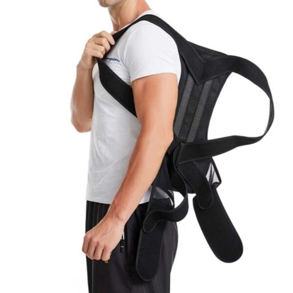 Porto Vest Pro Back Vest Better Posture M sort