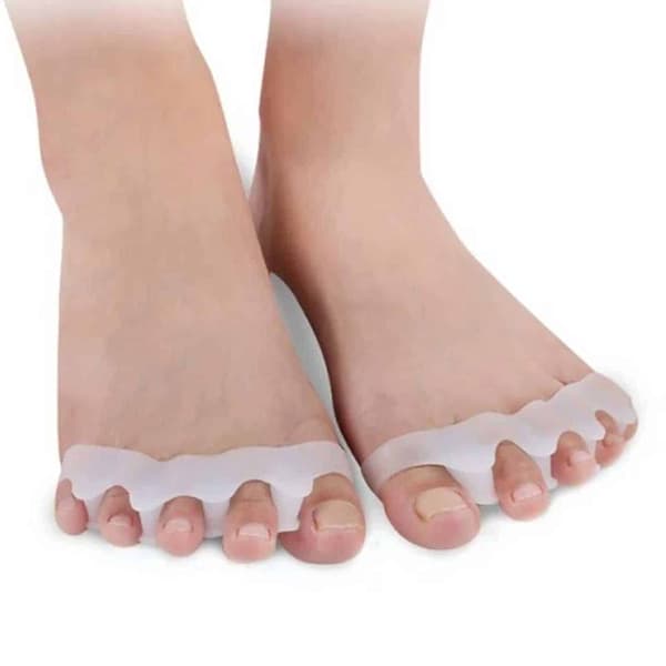 Hallux Valgus Toe -levittimet - erottaa varpaat - tuki beige
