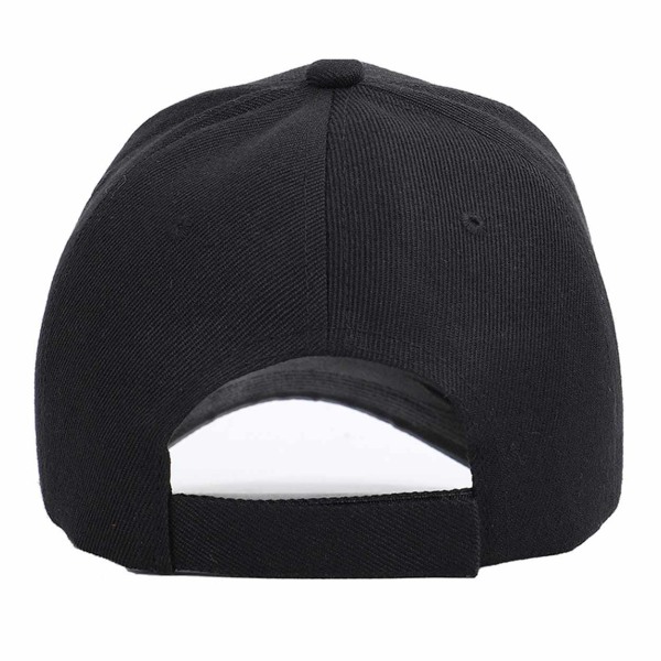 Black Cap Sport Strapback Velcro musta one size