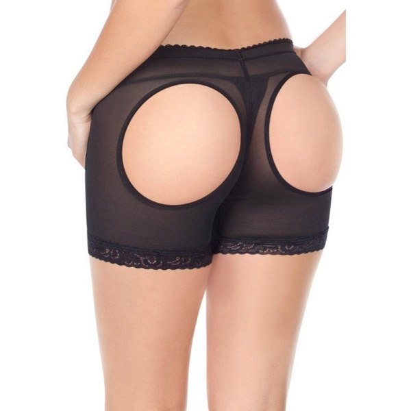 Butt Lifter Løfte push-up ShapeWear Undertøj (L) sort