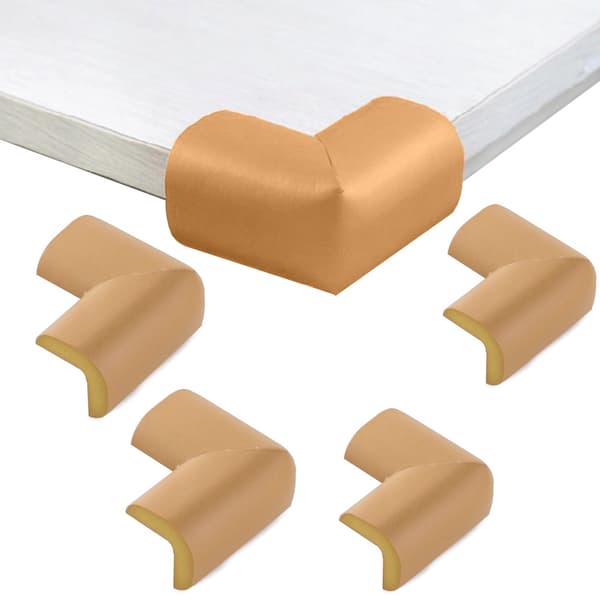 Hörnskydd i Skum 4-pack Brun