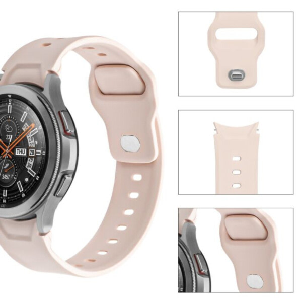 Galaxy Watch Bracelet 20mm 4/5 40/42/44/45 mm lyserød pink