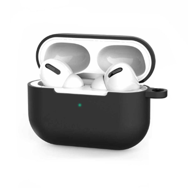 Svart Apple AirPods Pro Fodral Stötsäkert Skyddsfodral svart